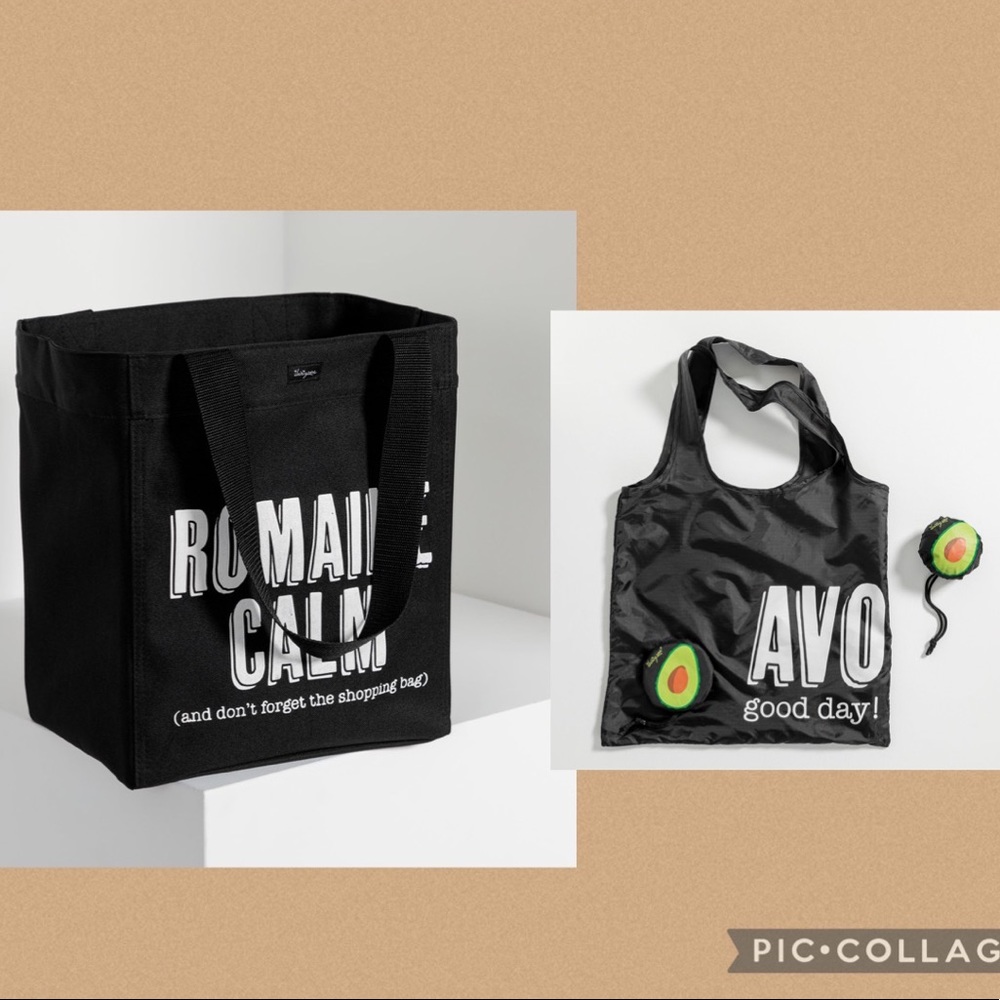 New with tags essential storage tote and fold away tote